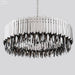 Legance Crystal Stainless Steel Chandelier, Chrome - DWHOME