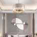 Legance Crystal Stainless Steel Chandelier, Chrome - DWHOME
