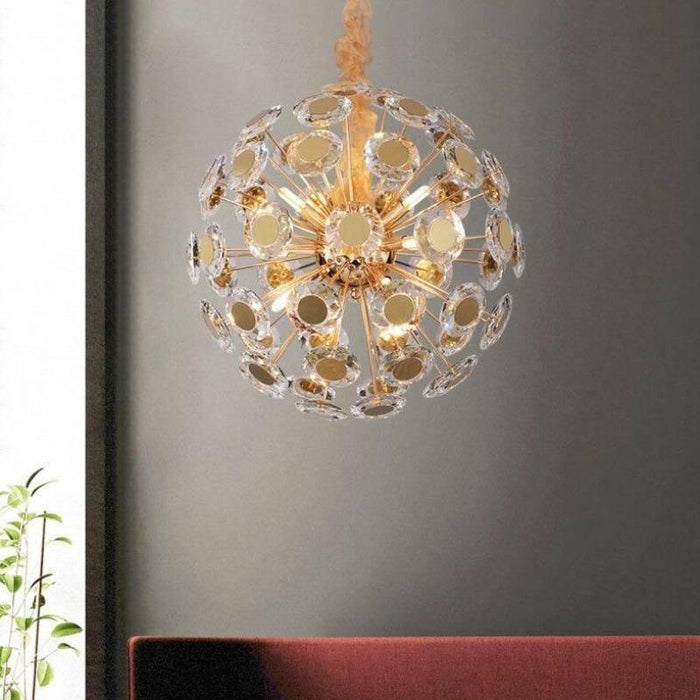 Dandelion Crystal Lighting Fixture-DWHOME