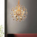 Dandelion Crystal Lighting Fixture-DWHOME