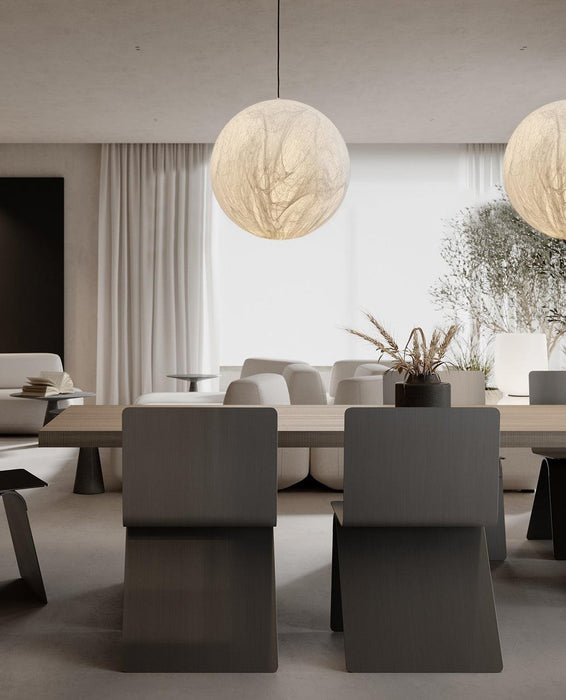 Moon Silk Pendant Lamp-DWHOME