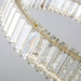 Roma 2-Ring Crystal Chandelier - DWHOME