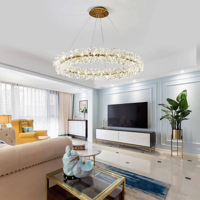 Mira Crystal Modern Chandelier - DWHOME