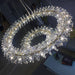 Mira Double Ring Crystal Chandelier - DWHOME