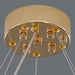 Monte Crystal Wheel Chandelier - DWHOME