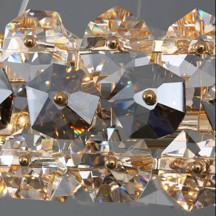 Monte Crystal Wheel Chandelier - DWHOME
