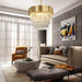 Gio 4-Tier Crystal Chandelier-DWHOME