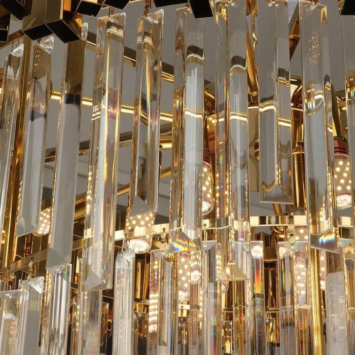 Gio 4-Tier Crystal Chandelier-DWHOME