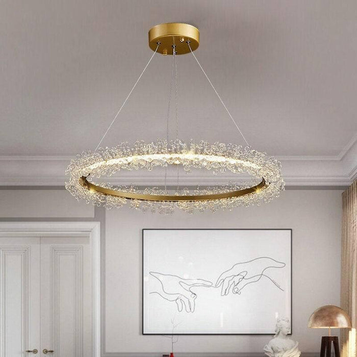 Capri Crystal Ceiling Light - DWHOME