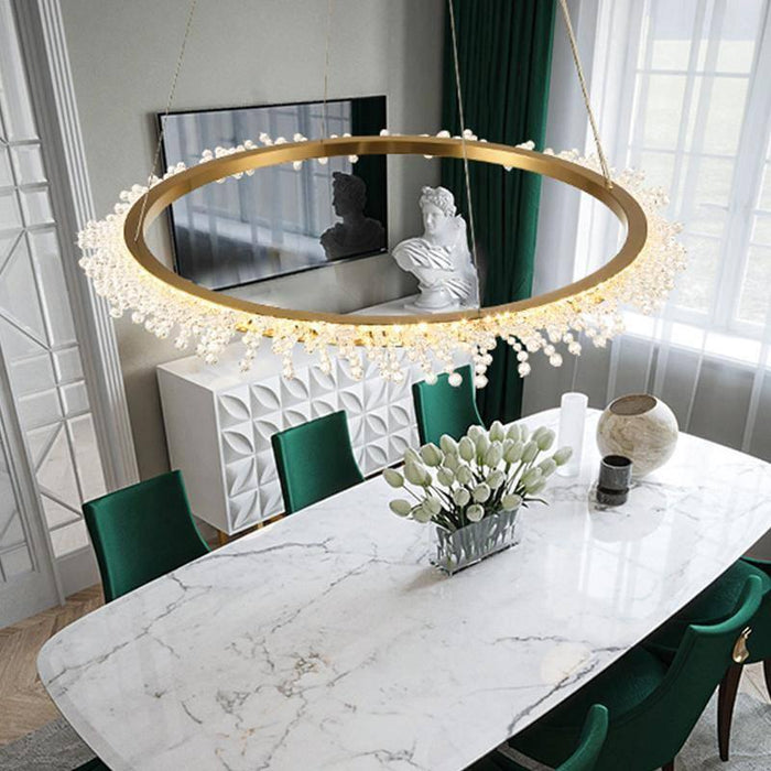Capri Crystal Modern Chandelier - DWHOME