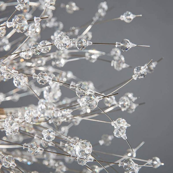 24" Crystal Dandelion Sphere Ceiling Light - DWHOME