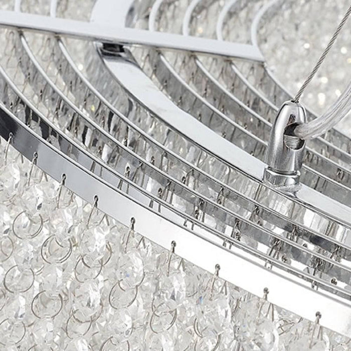 Alleri Crystal Drum Chandelier - DWHOME