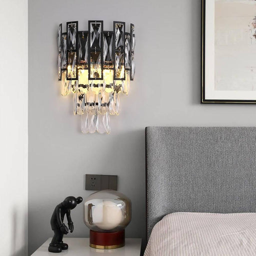 Molini Crystal Wall Sconce-DWHOME