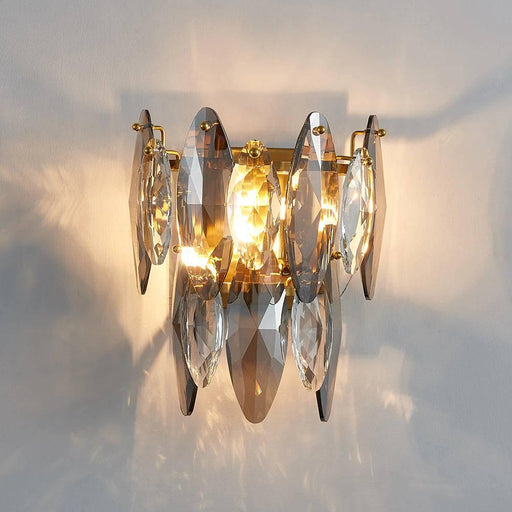 Lazzo Crystal Wall Sconce-DWHOME