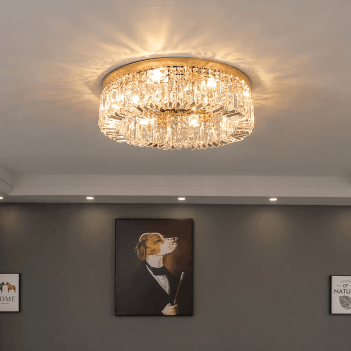 Specchio Crystal Ceiling Light - DWHOME