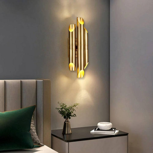 Atri Stainless Steel Wall Sconce-DWHOME