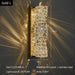 Bacci Crystal Wall Sconces - DWHOME