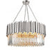 Gio Stainless Steel & Crystal Modern Chandelier - DWHOME