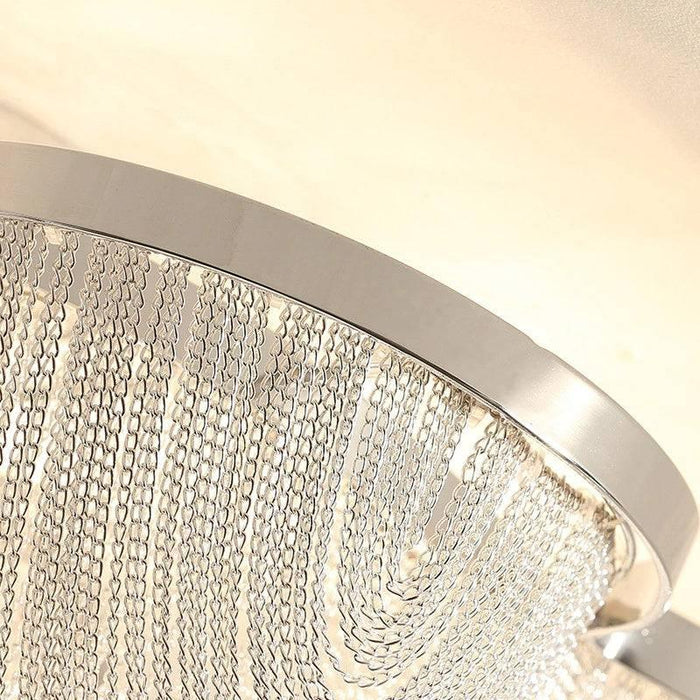 Cadena Chain Tassel Ceiling Light Fixture - DWHOME