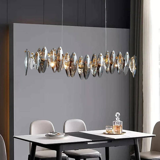 Lazzo Crystal Dining Room Chandelier-DWHOME