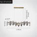 Lazzo Crystal Dining Room Chandelier - DWHOME