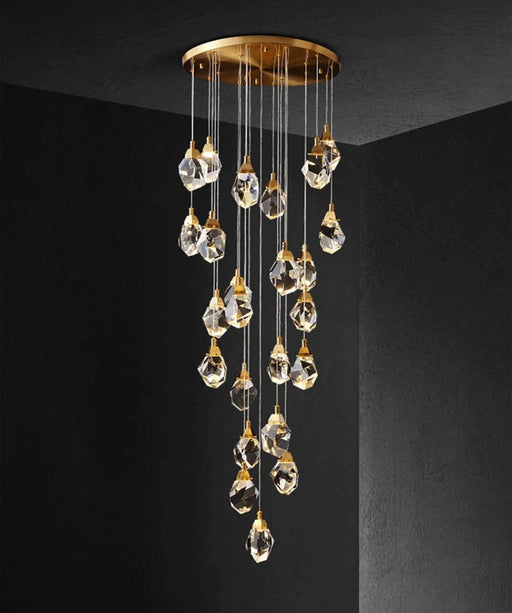 Diamante Crystal Pendant Chandelier-DWHOME