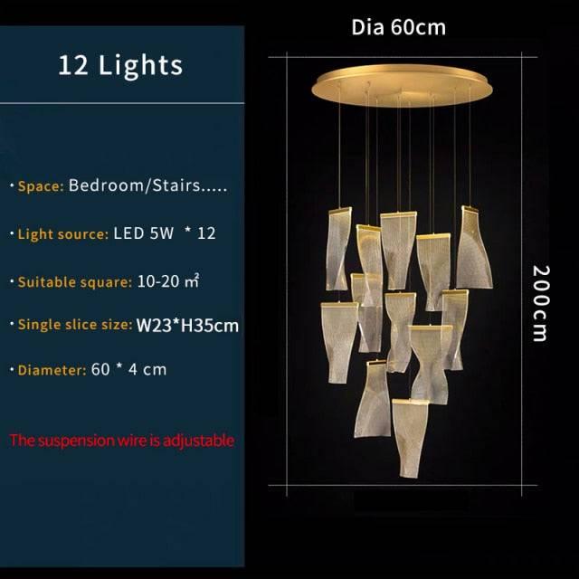Salir Modern Suspension Chandelier-DWHOME