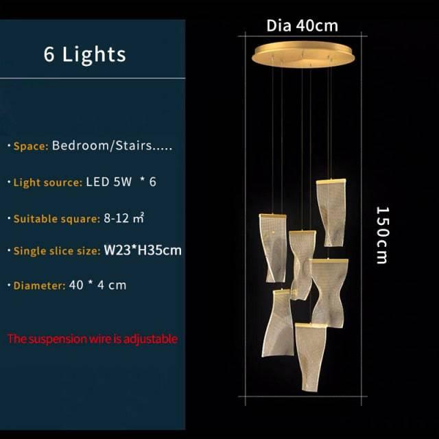 Salir Modern Suspension Chandelier-DWHOME
