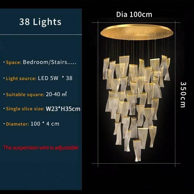 Salir Modern Suspension Chandelier-DWHOME