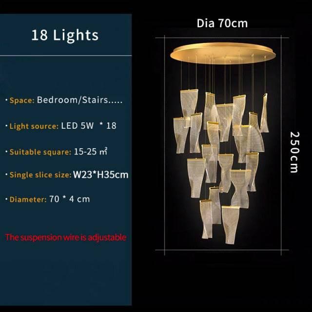 Salir Modern Suspension Chandelier-DWHOME