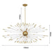 Amalfi Sputnik Chandelier - DWHOME