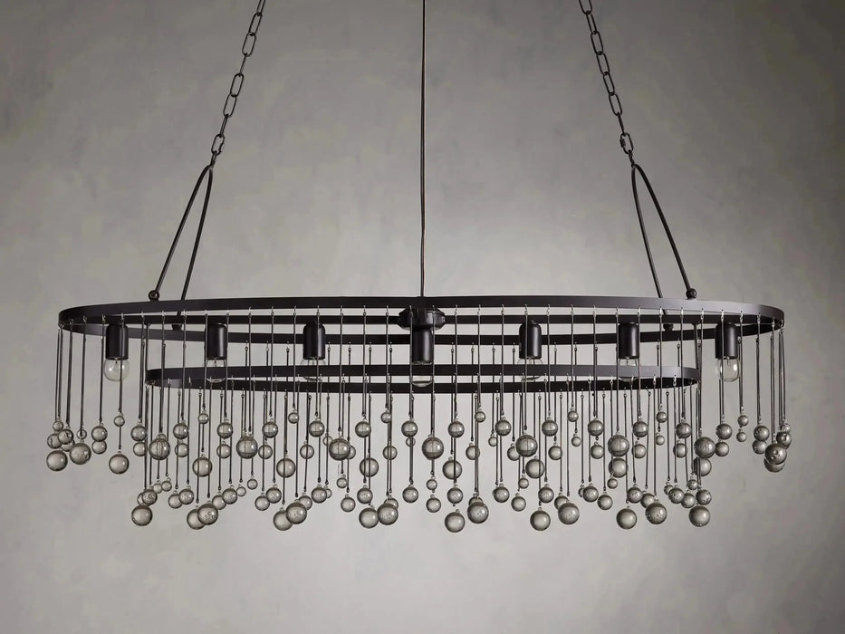 Aubrey Rectangular Chandelier 47''60''-DWHOME