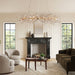 Fiore Linear Chandelier 43''51''68''-DWHOME