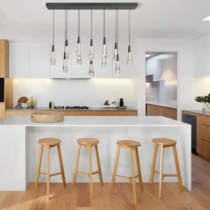 Soltaire Linear Chandelier 37"W-DWHOME