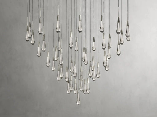Soltaire Round Chandelier 58"W-DWHOME