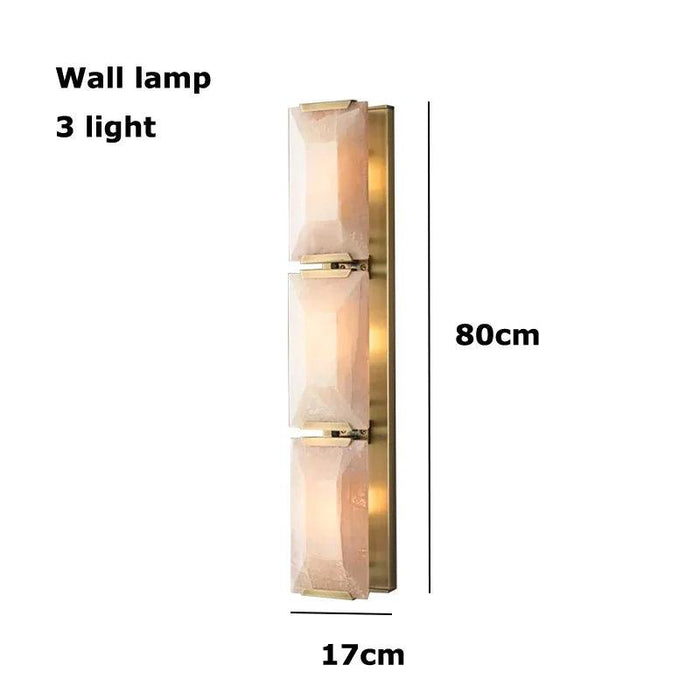 Villano Calcite Crystal Wall Sconce - DWHOME