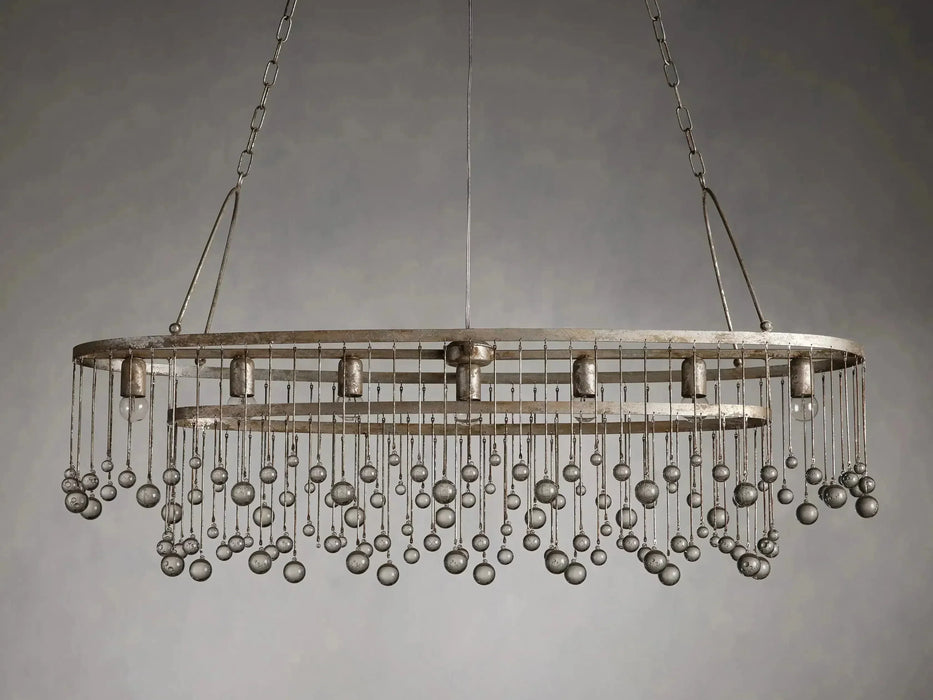 Aubrey Rectangular Chandelier 47''60''-DWHOME