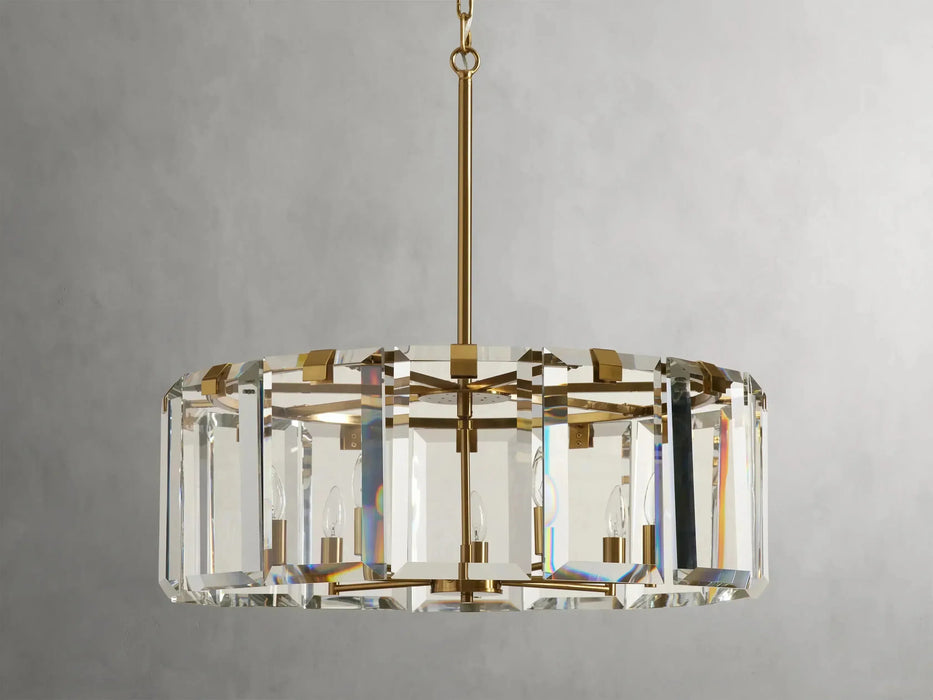 Amaya Round Chandelier 5/7 Light-DWHOME