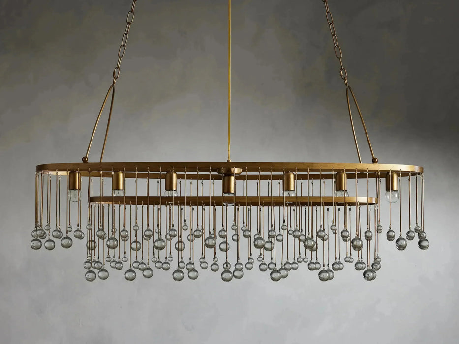Aubrey Oval Chandelier-DWHOME