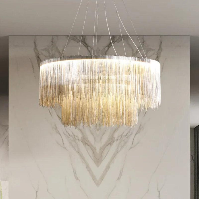 Cadena 2-Tier Modern Chandelier - DWHOME