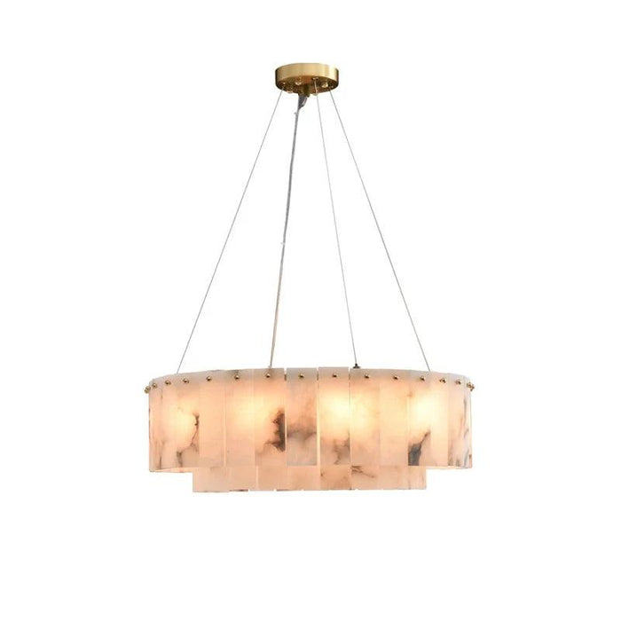 Moonshade Natural Marble Chandelier - DWHOME