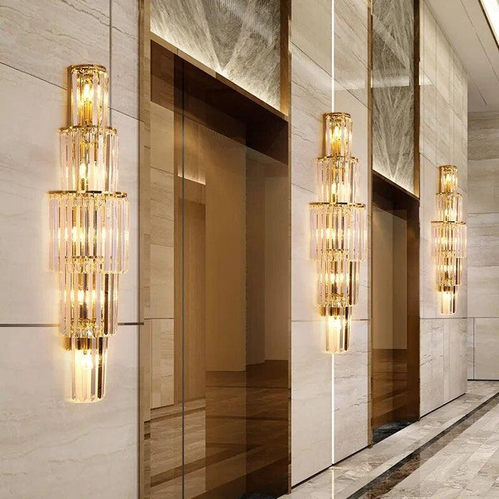 Gio 32" Crystal Wall Sconce - DWHOME