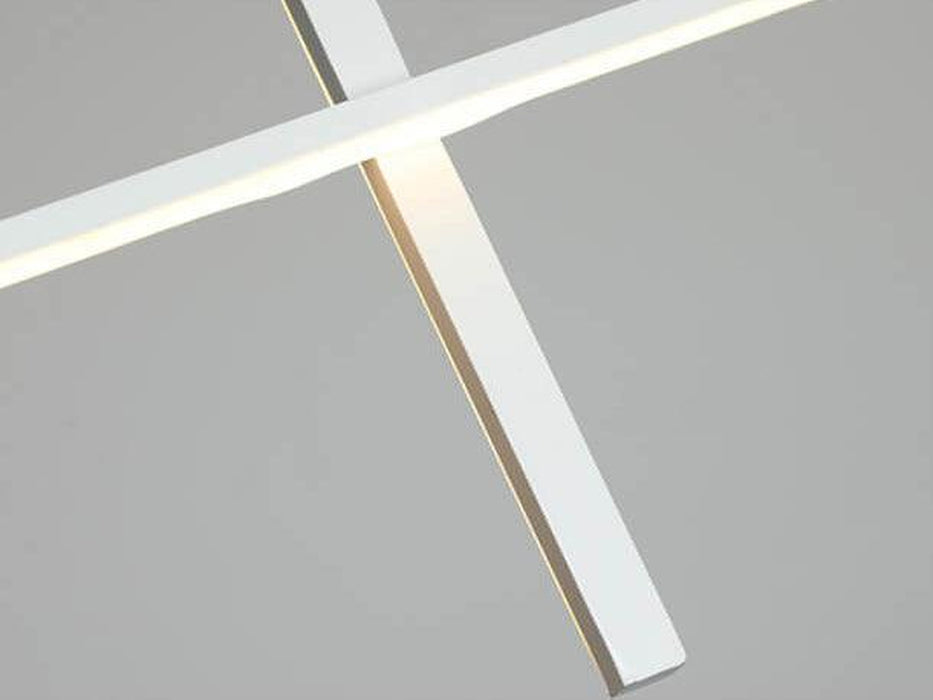 Modern Minimalist Long Line LED Chandelier-DWHOME