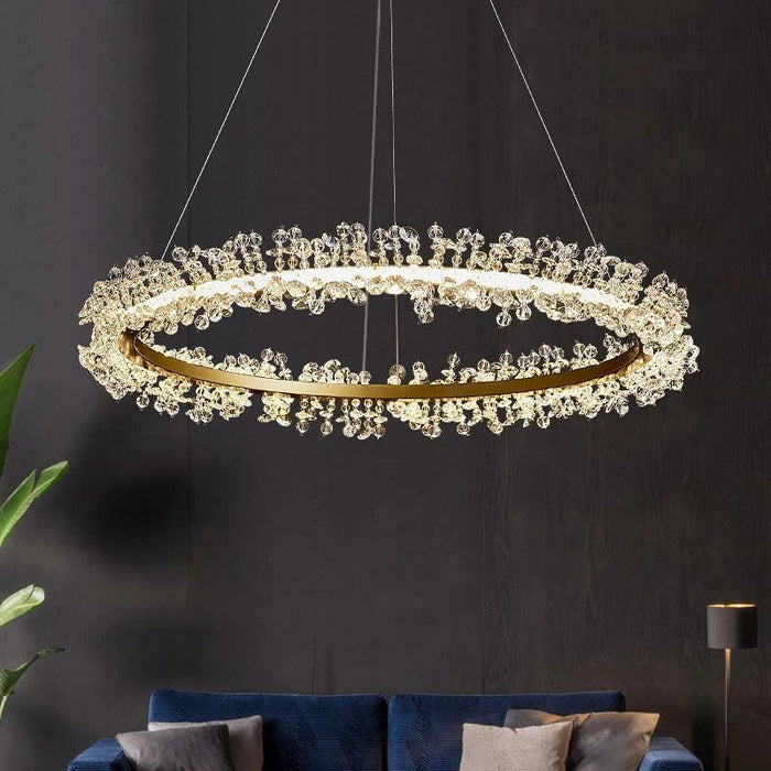 Capri Crystal Modern Chandelier - DWHOME