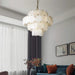 Moonshade Natural Marble Modern Chandelier-DWHOME