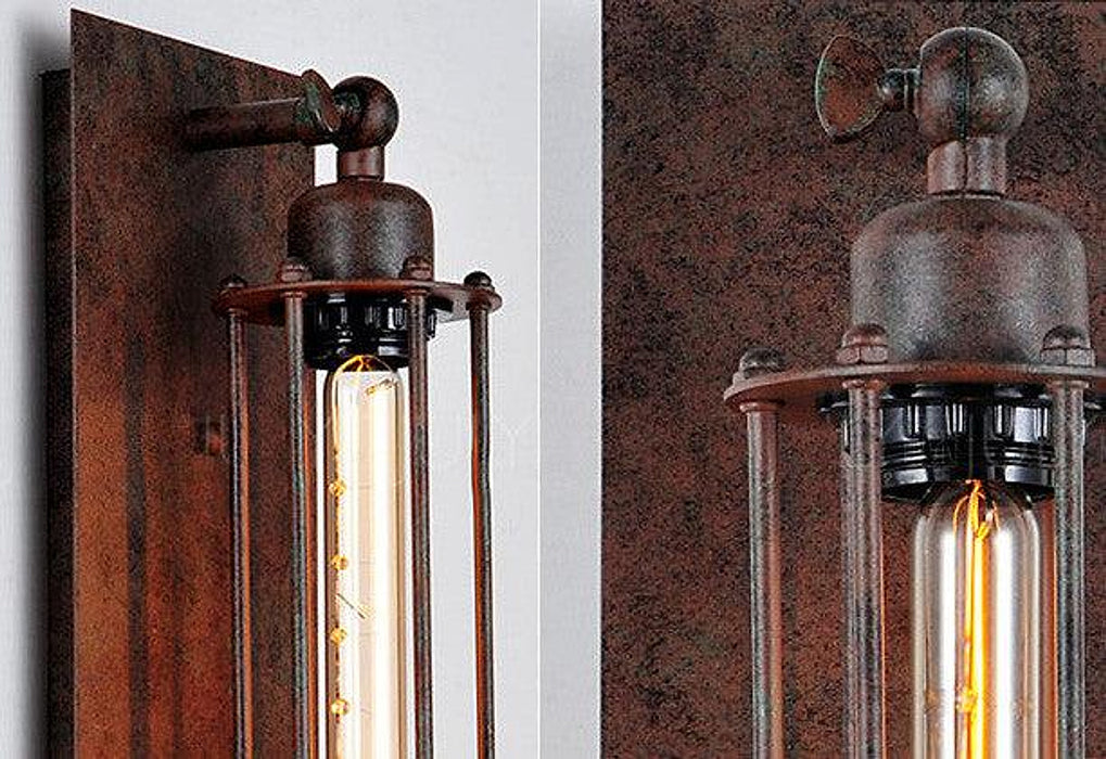 Applique Murale Longue Cage Industrielle Rétro DWHOME
