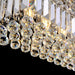 Crystal Kitchen Rectangle Chandelier 47" - DWHOME
