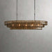 Ghiaccio Oval Chandelier 54''65''-DWHOME