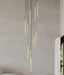 Grande Brass Entryway Pendant Light Fixture - DWHOME
