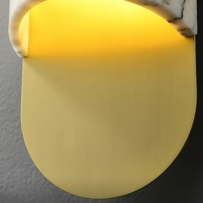 Natural Marble Wall Sconce Light Fixture - DWHOME
